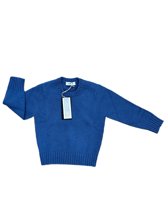 maglione girocollo in lana per bambino carta da zucchero