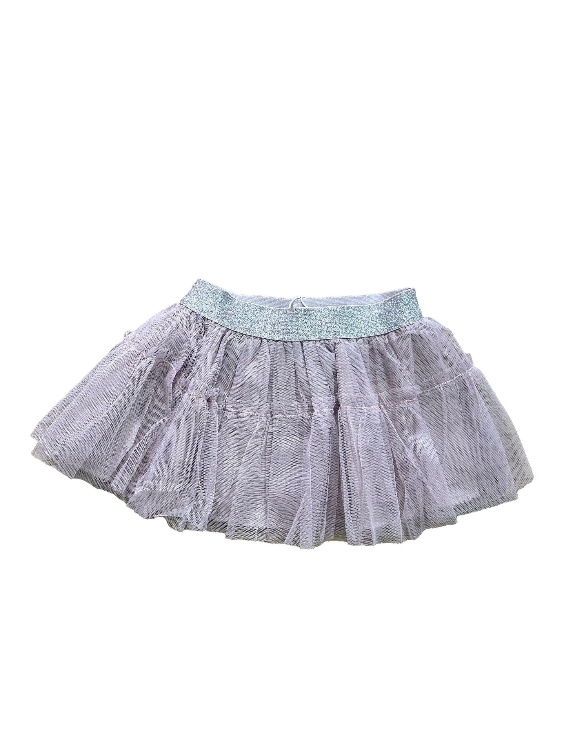 gonna in tulle rosa antico per neonata e bambina