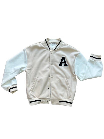 college beige e bianco per bambina 