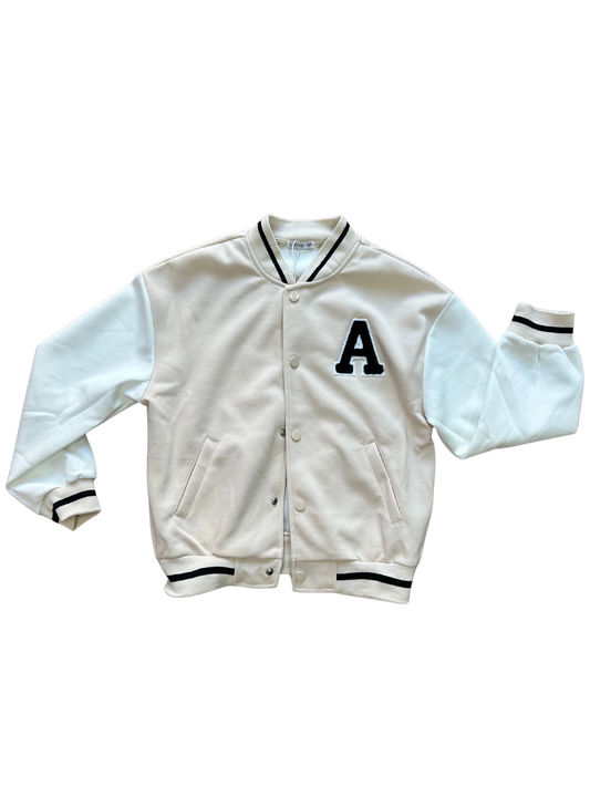 college beige e bianco per bambina 