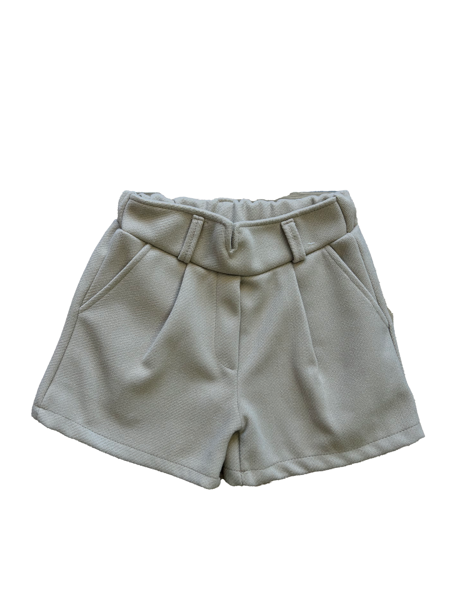 Pantaloncino panno beige