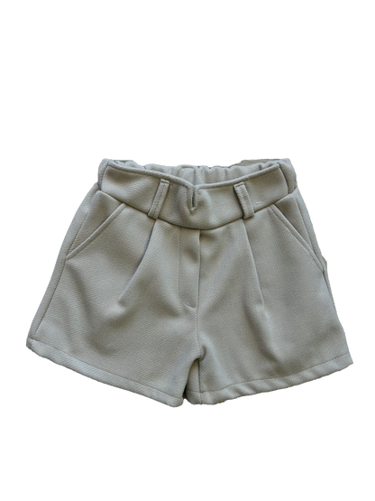 Pantaloncino panno beige