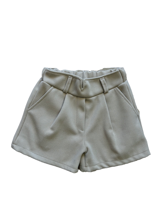 Pantaloncino panno beige