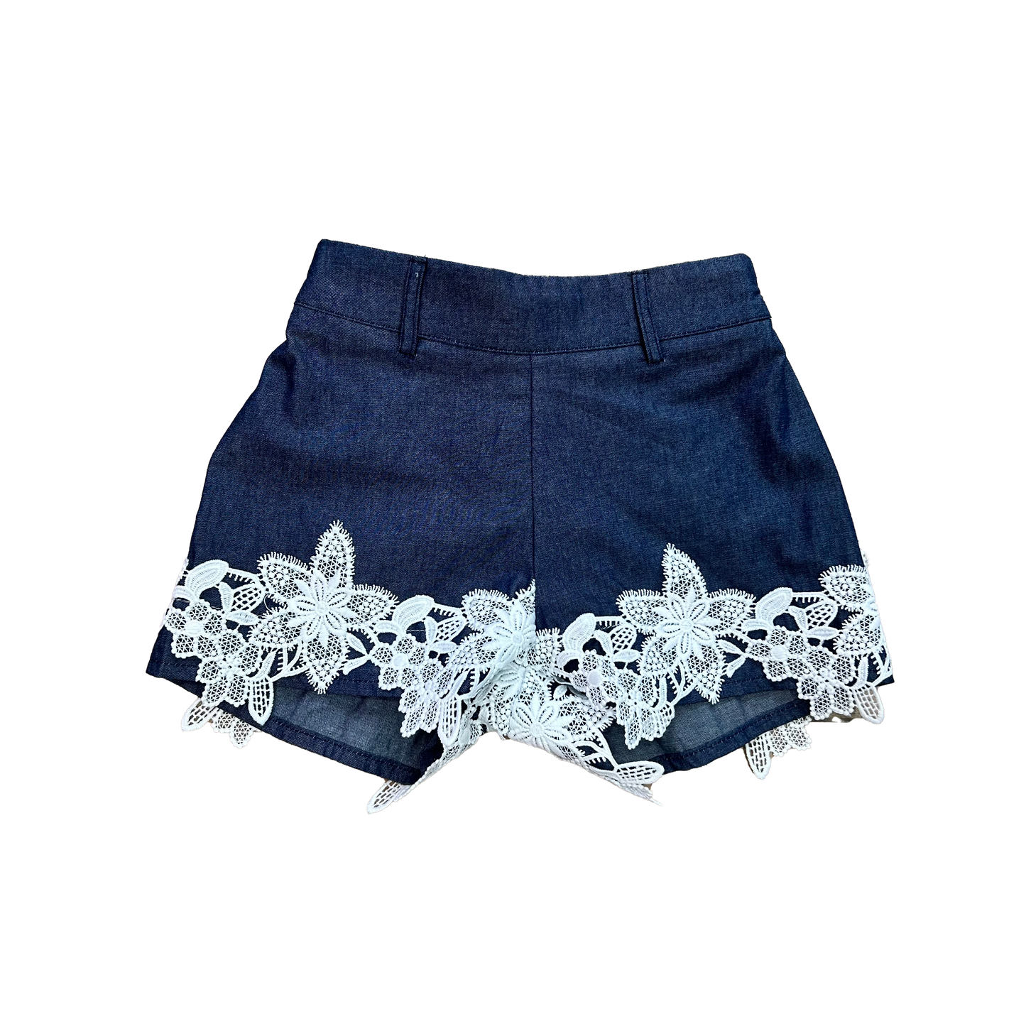 Pantaloncino in cotone denim
