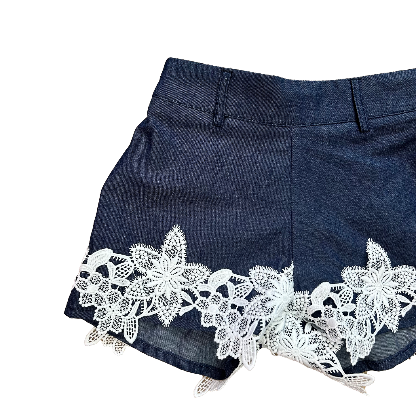 Pantaloncino in cotone denim