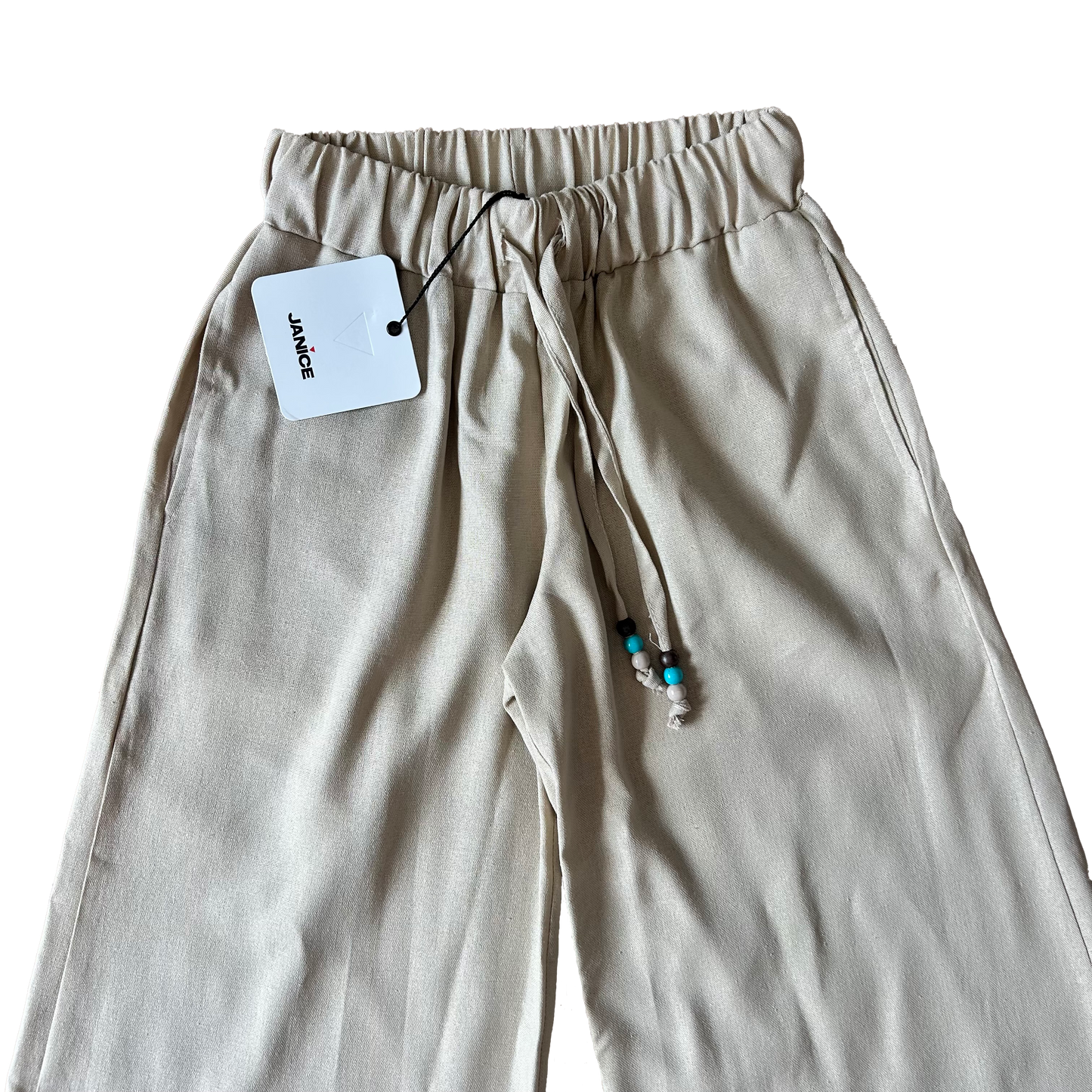 Pantalone palazzo misto lino