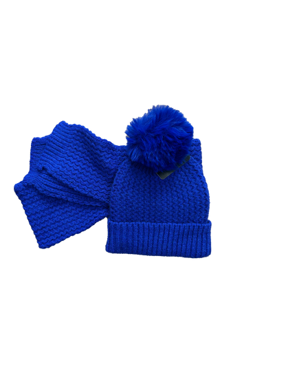 Set sciarpa e cappello pon pon vari colori