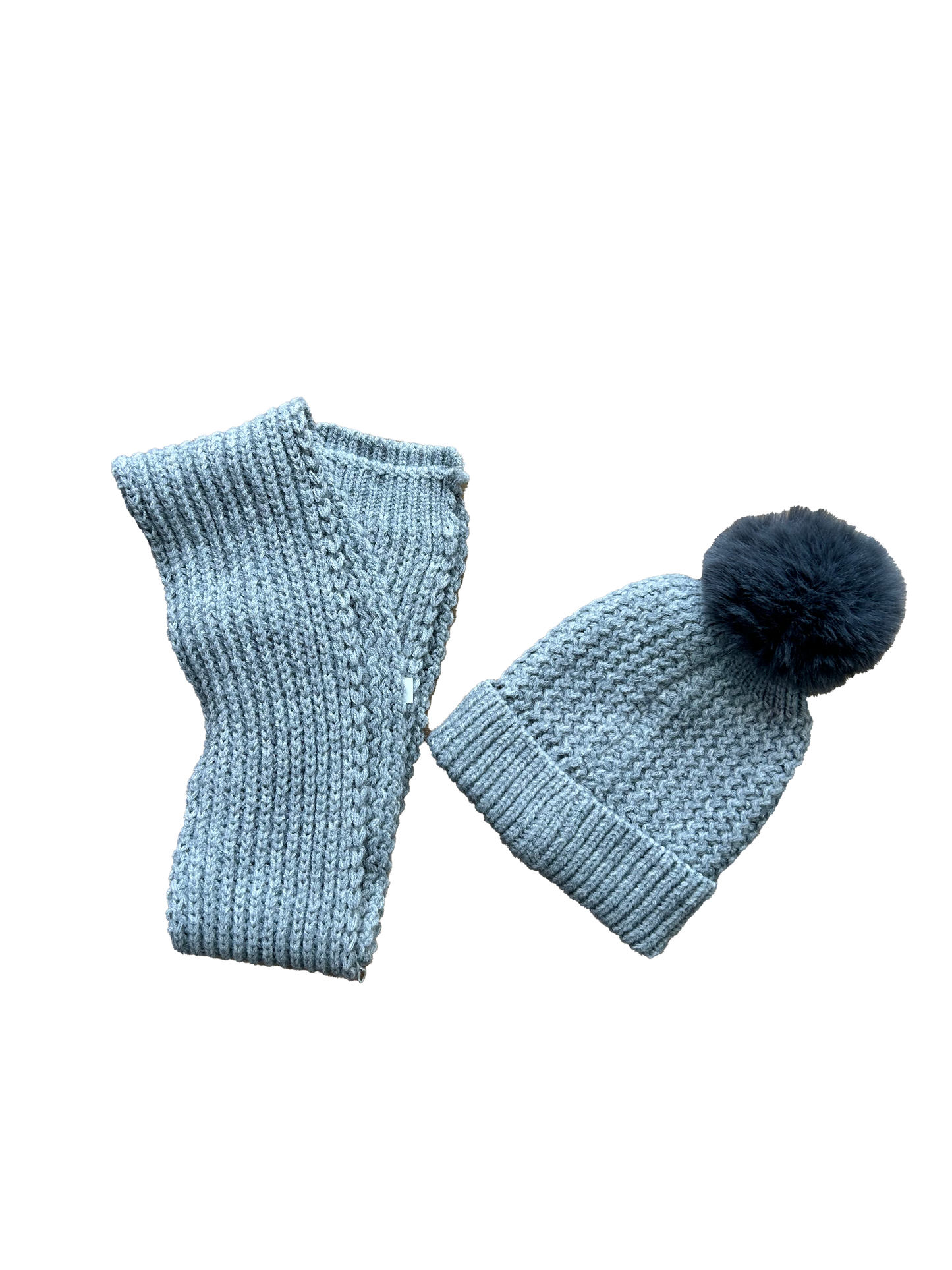 Set sciarpa e cappello pon pon vari colori