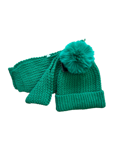 Set sciarpa e cappello pon pon vari colori