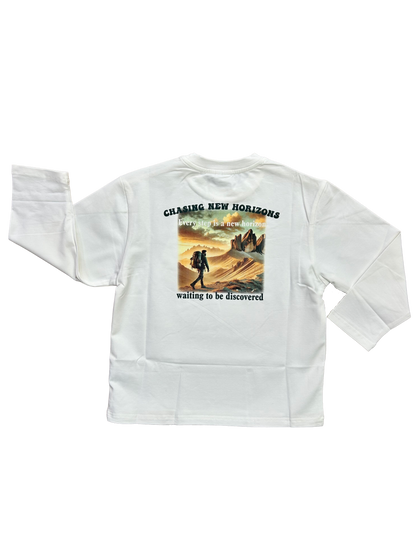 Shirt bianca stampa fronte/retro