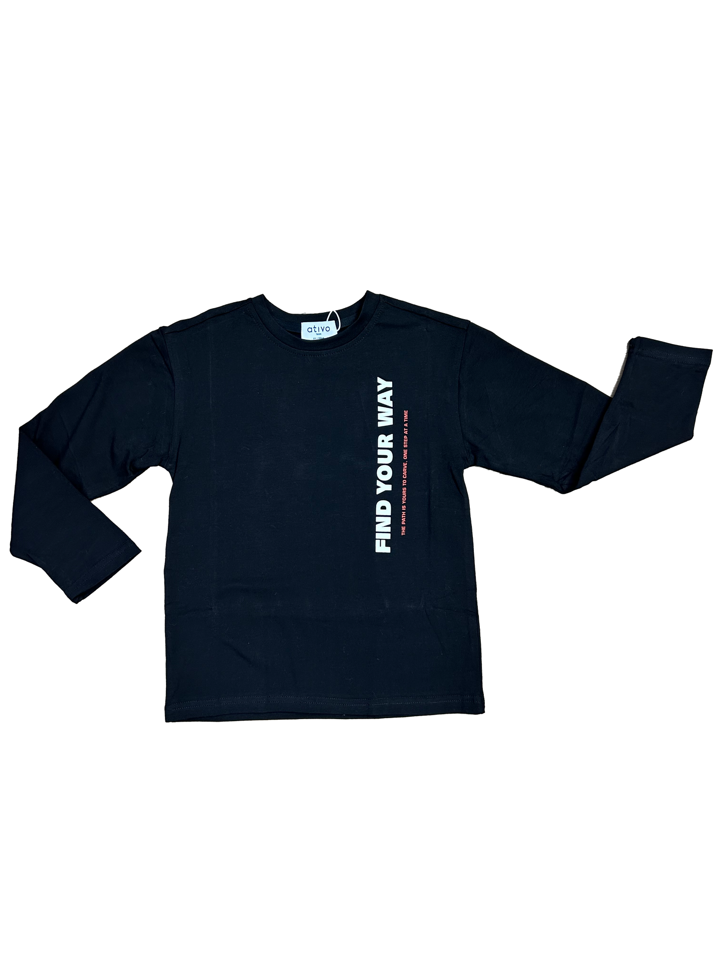 Shirt nera stampa fronte/retro