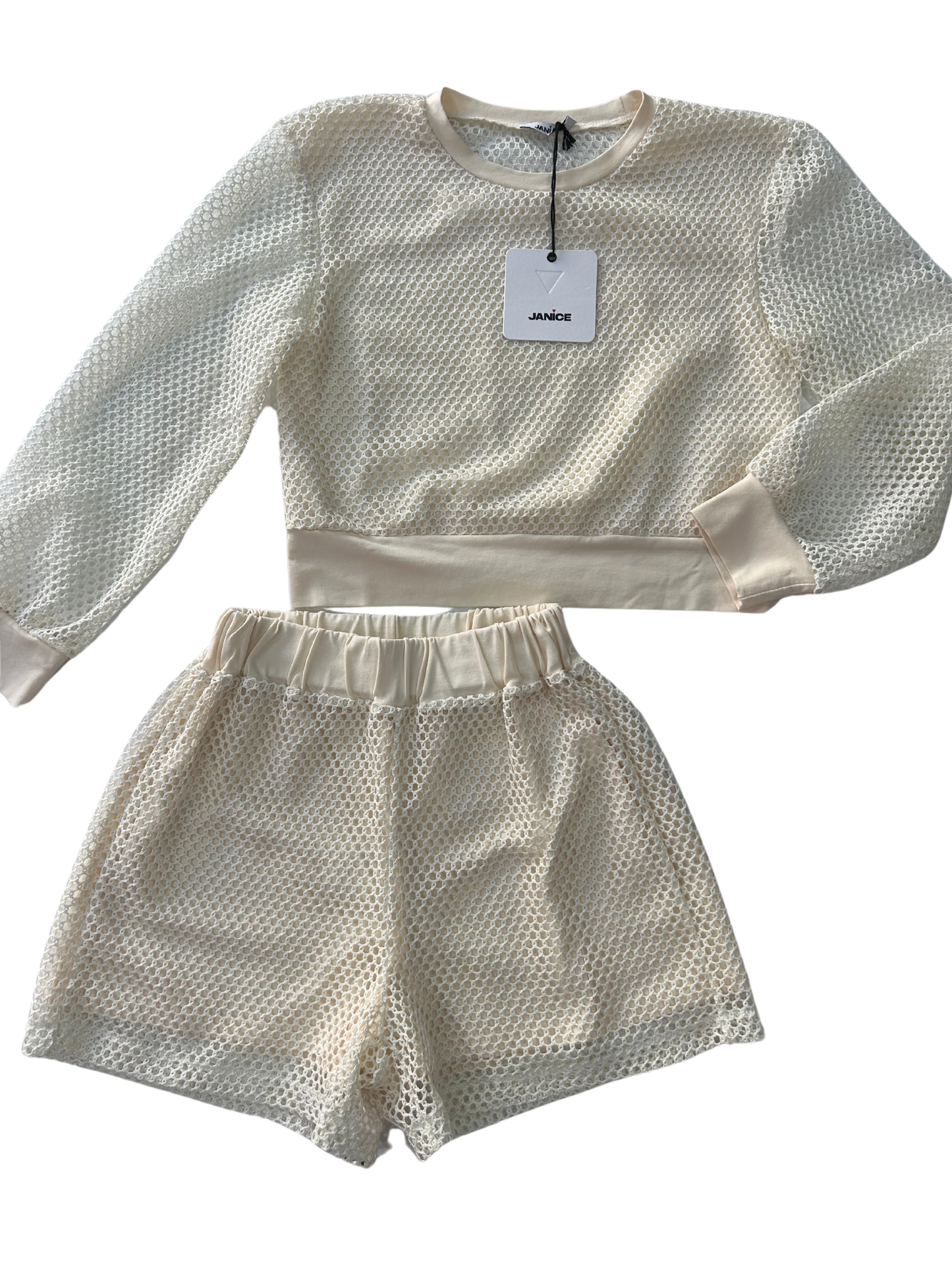 completo per bambina a rete janice 