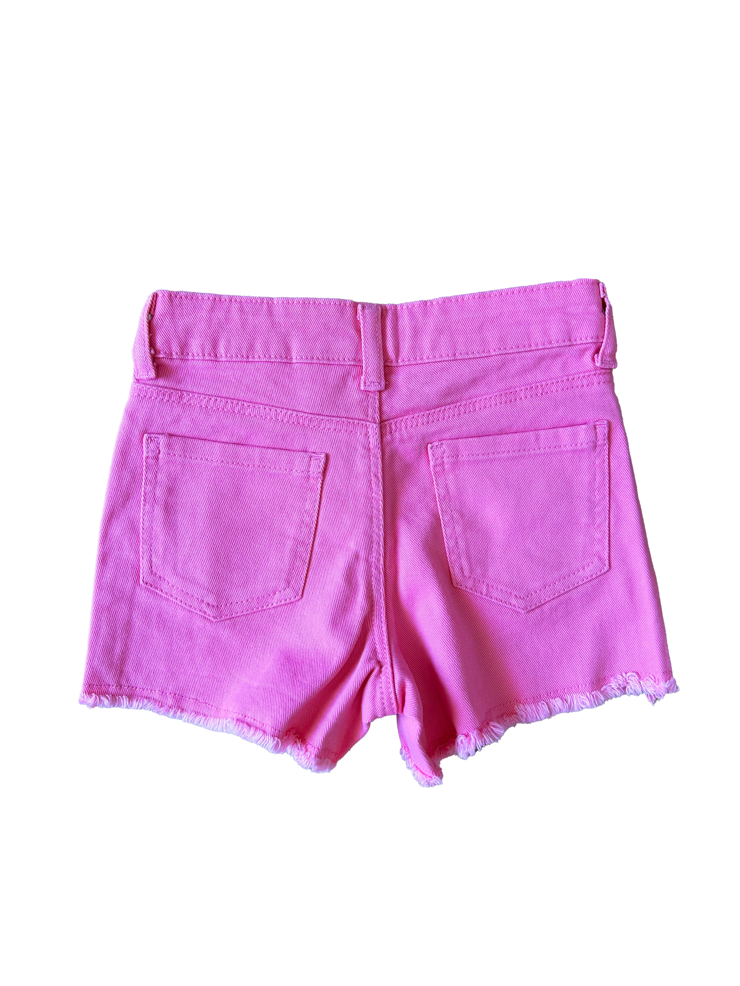 Short fucsia sfrangiato