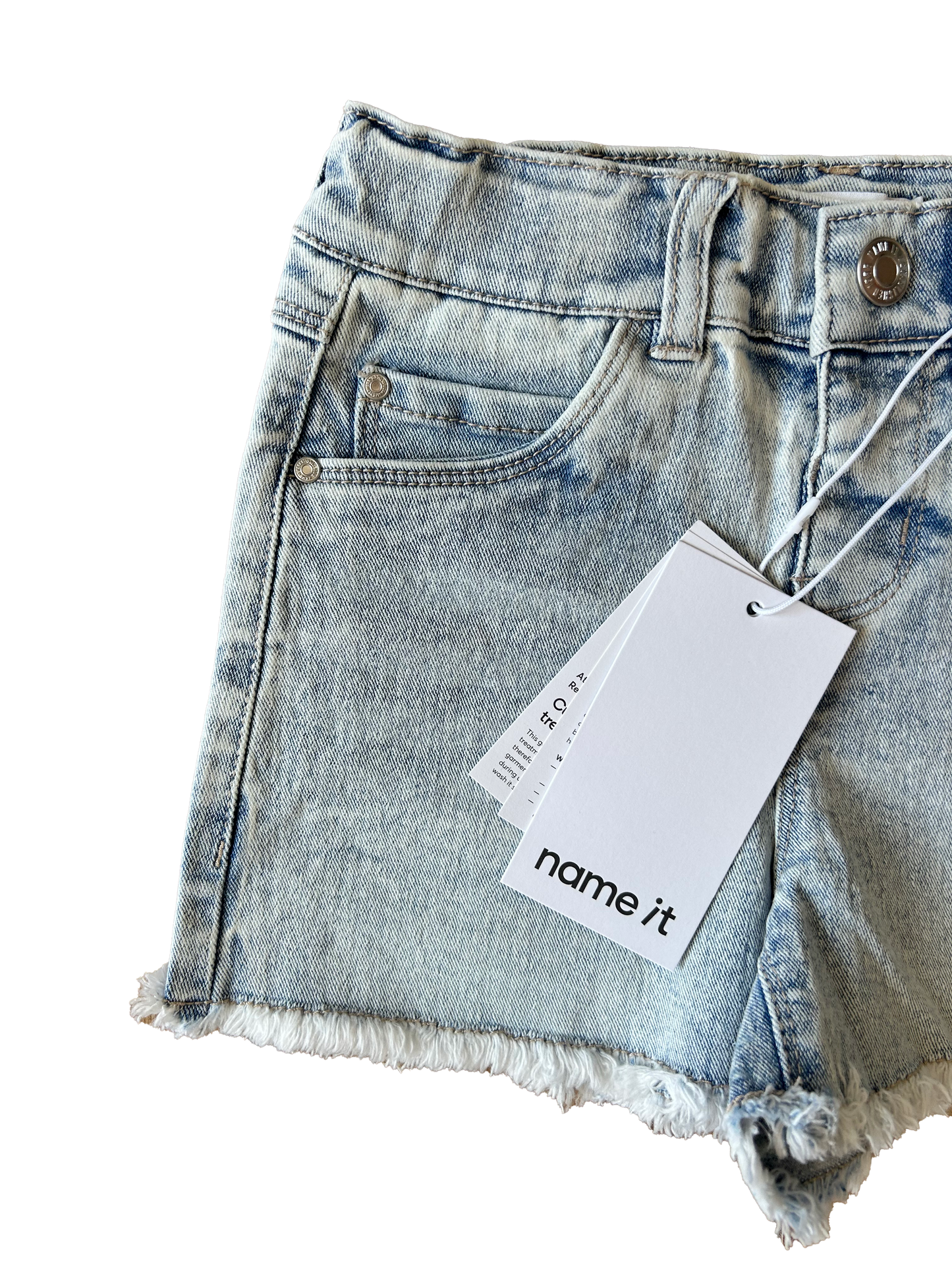 Shorts sfrangiato