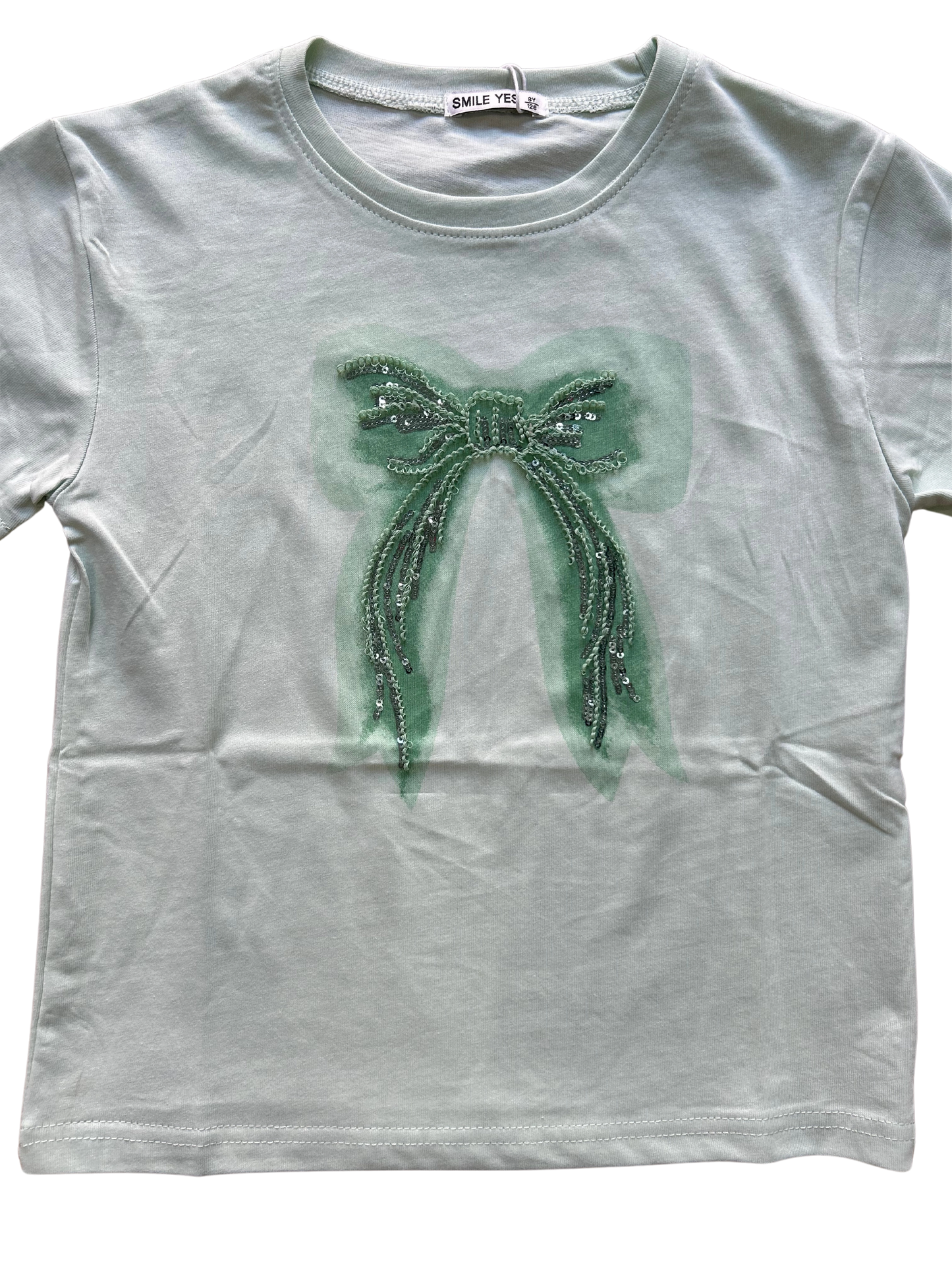 T-shirt fiocco verde