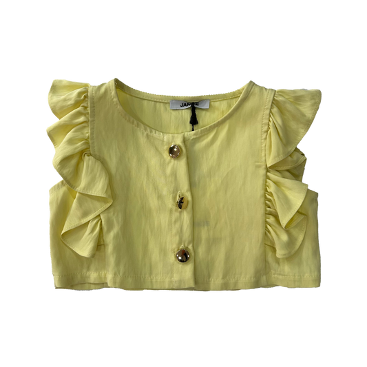 Top giallo paglierino
