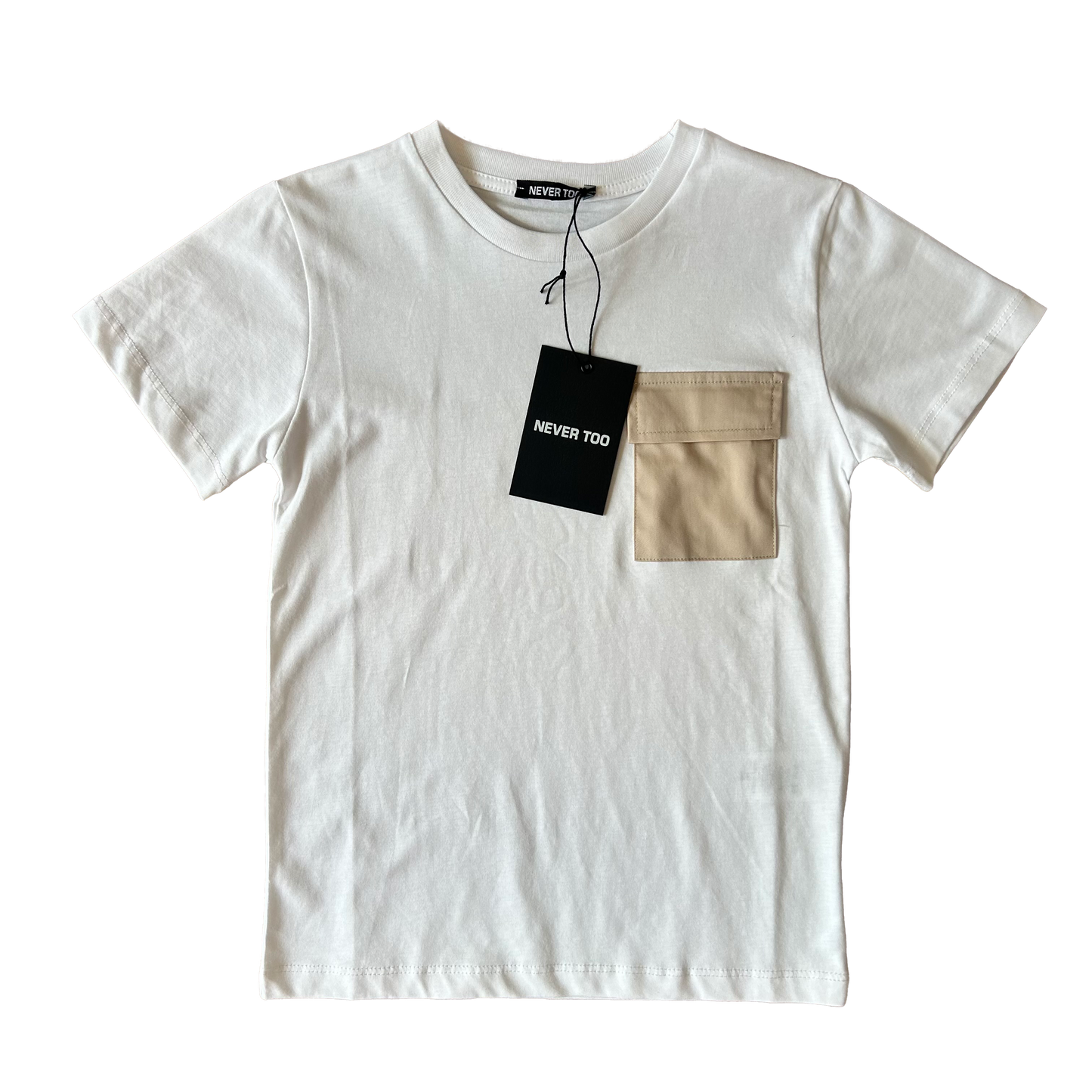T-shirt bianca taschino