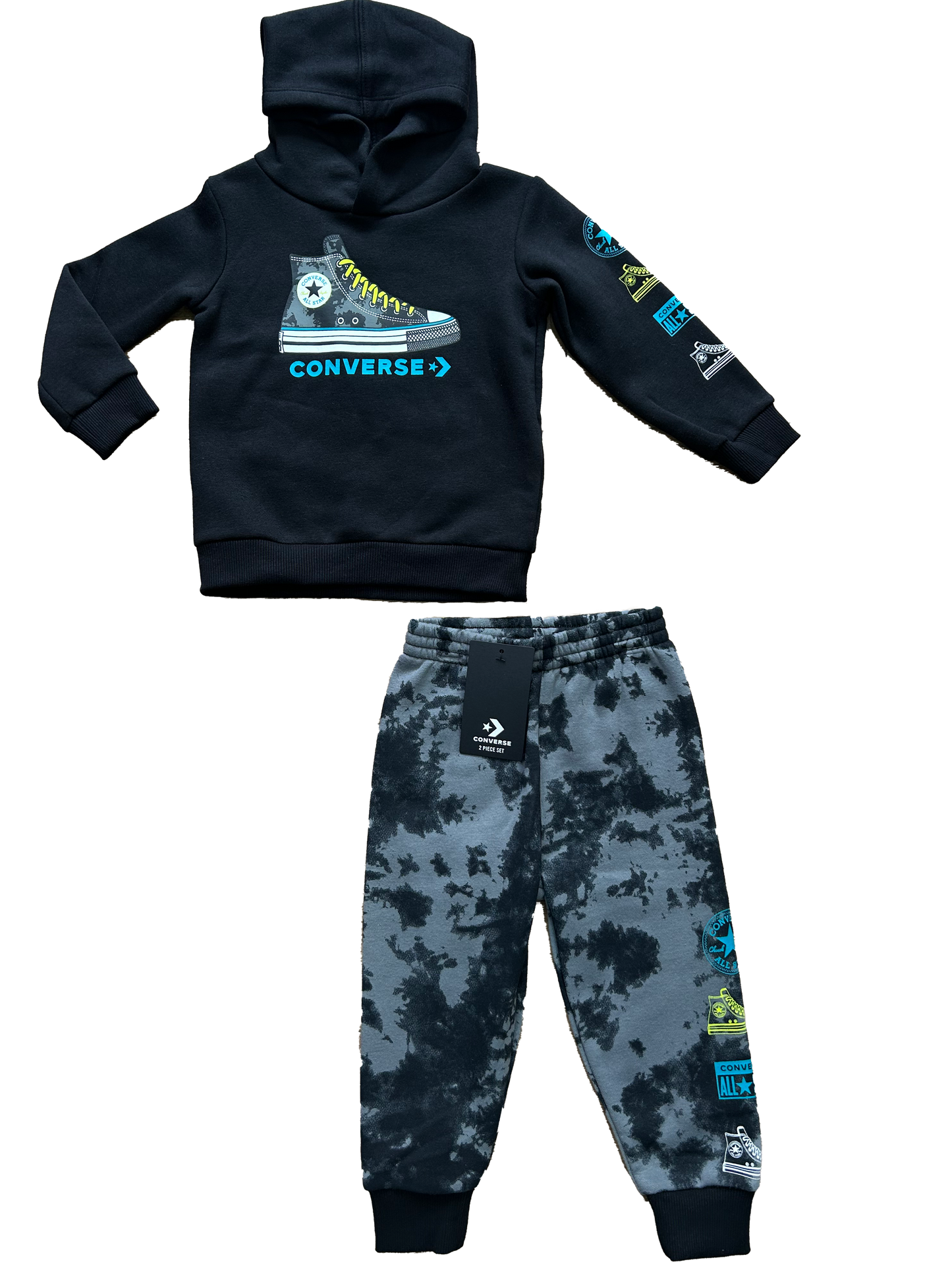 tuta completa converse per neonati e bambini 