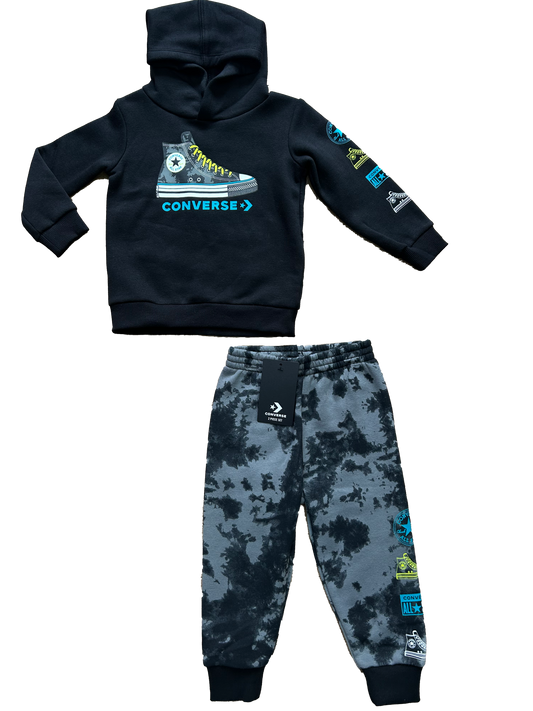 tuta completa converse per neonati e bambini 