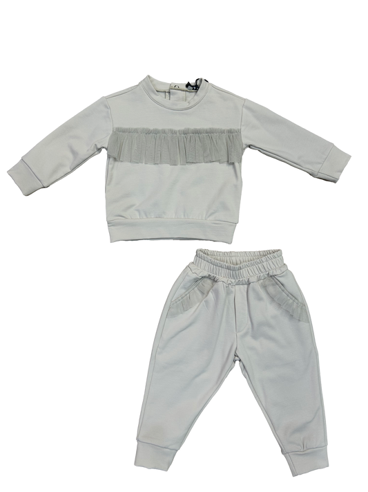 tuta janice beige per neonata